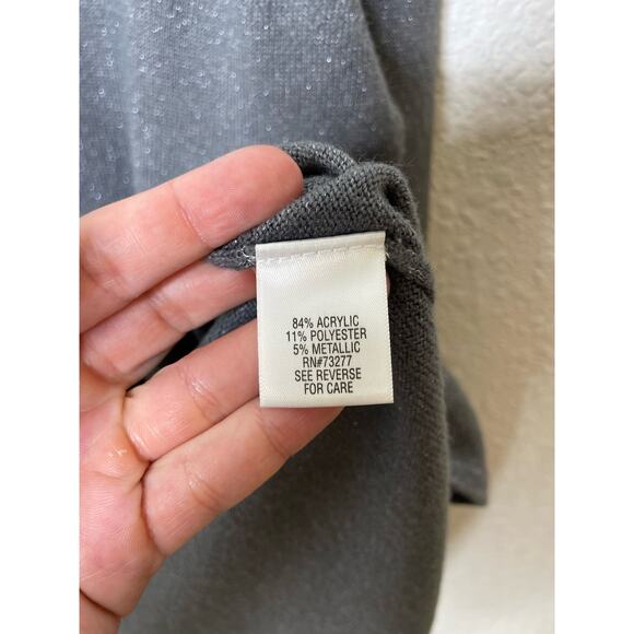 NWOT APT 9 Long Sleeve Gray Tunic Women's size medium Very comfy and NICE - Picture 5 of 7